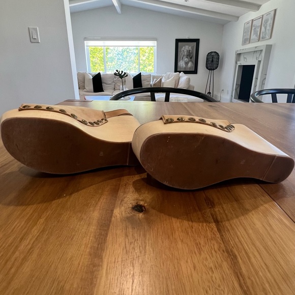 Jeffrey Campbell snick studded wedges - Picture 2 of 4